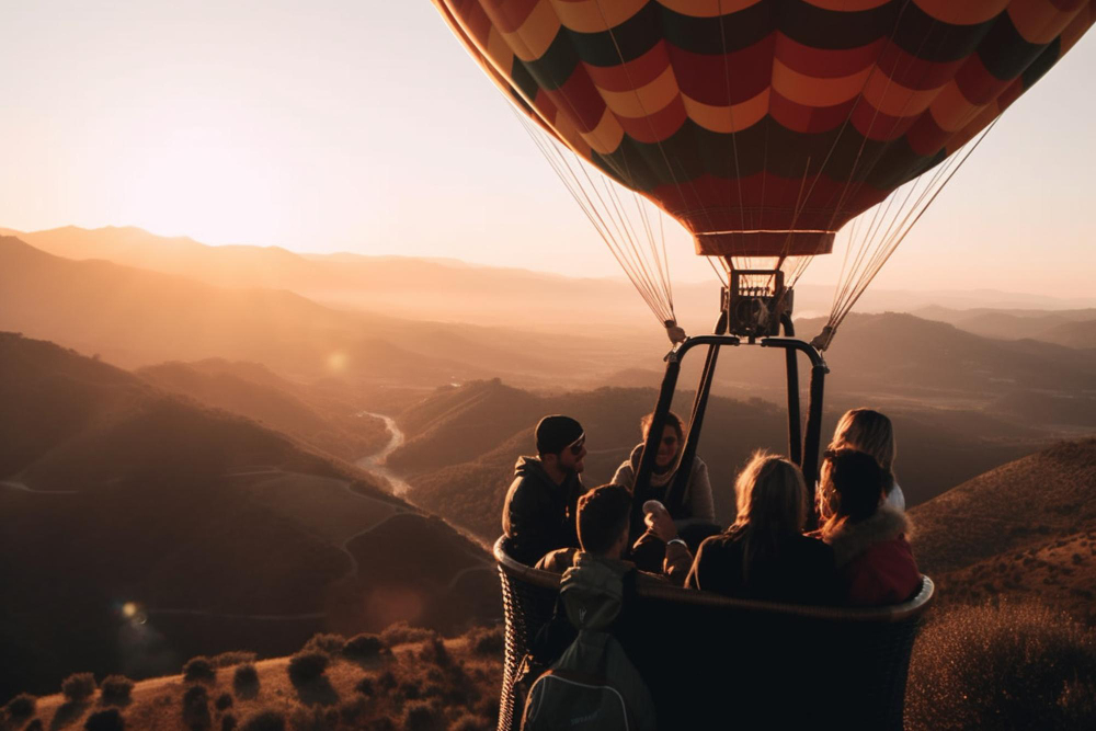 Aventura din spatele călătoriei cu balonul cu aer cald
